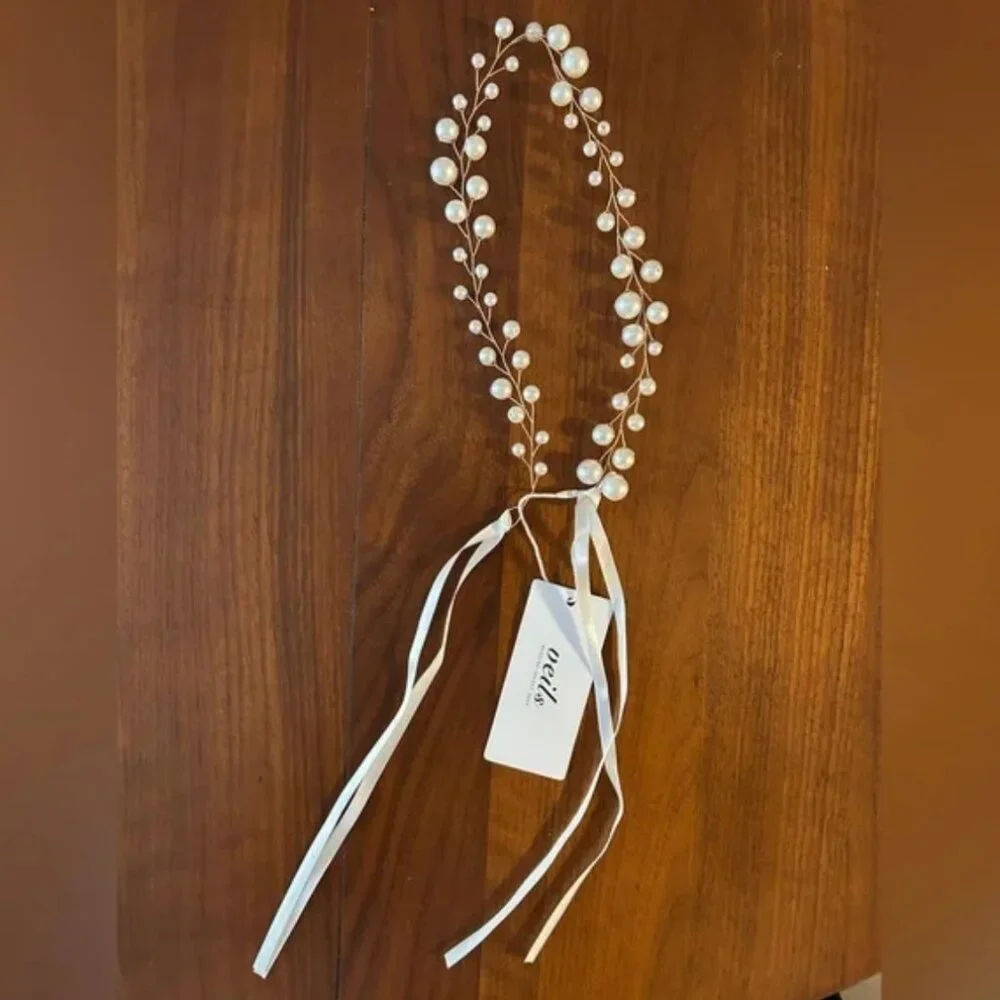 Wedding Pearl Headband